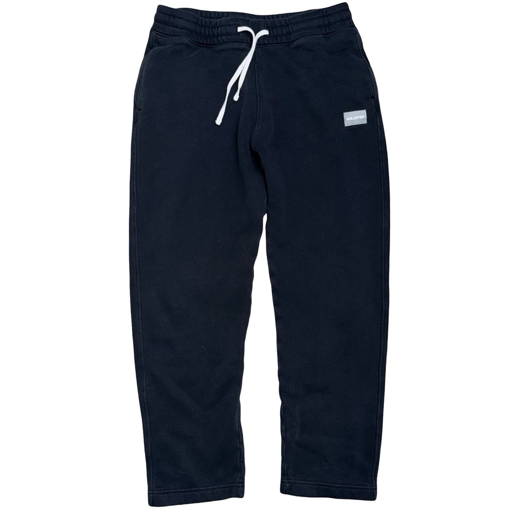 Hollister black‎ cotton sweatpants. Size small